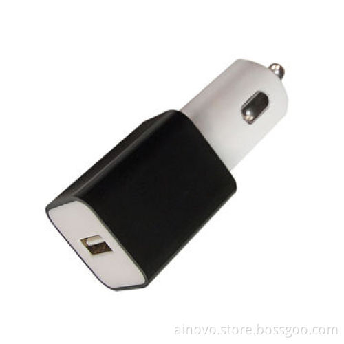 12V Car Charger Socket with USB, 5V/1A, Easy to Carry